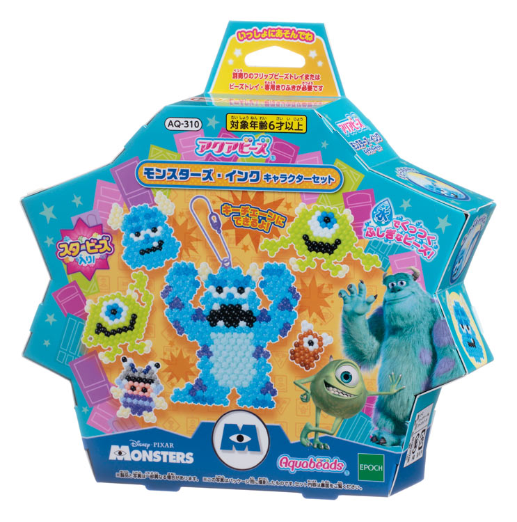 アクアビーズ モンスターズ・インク キャラクターセット AQ-310 誕生日 プレゼント 子供 ビーズ 女の子 男の子 5歳 6歳 ギフトのサムネイル