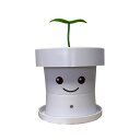 雑貨 TEN-T-EN03 Talking flower pot トーキングフラワーポット ホワイト 雑貨 文具 ギフト 誕生日 プレゼント 誕生日プレゼント