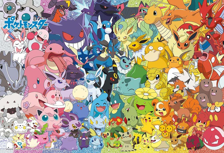 ジグソーパズル ポケモン大集合！ ～カラフル編～ 100ピース ポケットモンスター BEV-100-028 ［CP-CH］ パズル Puzzle ギフト 誕生日 プレゼントのサムネイル