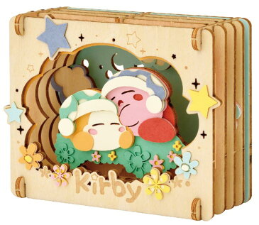 雑貨 ENS-PT-W15 ペーパーシアター - ウッドスタイル - おひるねカービィ (星のカービィ) 雑貨 PAPER THEATER ペーパー シアター ギフト 誕生日 プレゼント 誕生日プレゼント クラフト ホビー