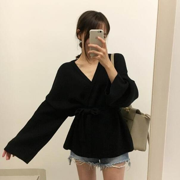 カーディガンニットトップスアウター...