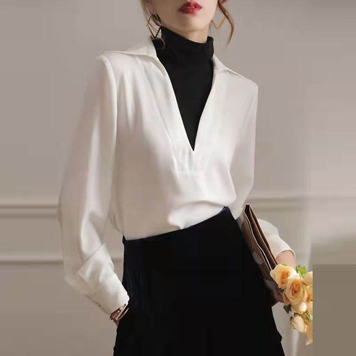 ブラウスニットトップスシャツ送料無...