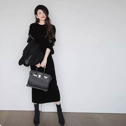 セットアップ タイトスカート セーター ニット ミモレ丈 長袖 ビッグサイズ ラウンドネック スリム ストレート 伸縮性 かわいい 大人可愛い きれいめ シンプル カジュアル 大人 上品 おしゃれ 大人女子 こなれ感 セットアップ 通勤 黒 カーキ 紫 無地 秋 冬 送料無料