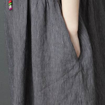 ワンピース ロング丈 半袖 クルーネック 前開き ボタン リラックス かわいい 大人可愛い きれいめ シンプル カジュアル上品 おしゃれ 大人可愛い 大人女子 こなれ感 ラブリー ガーリー ママ マタニティ 普段使い ワンピース ダークグレー ライトグレー M L XL 2XL送料無料