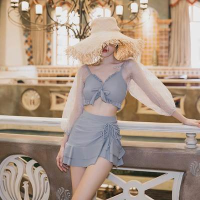 水着長袖体系カバースカパンセパレー...