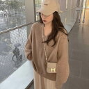 トップス セーター Vネック 長袖 ボリューム袖 ワイド リブ 伸縮性 キュート かわいい ラブリー 大人可愛い 大人っぽい 大人女子 フェミニン きれいめ エレガント 上品 清潔感 シンプル ベーシック こなれ感 ラフ ルーズ セーター キャメル アプリコット S M L XL 送料無料(4)