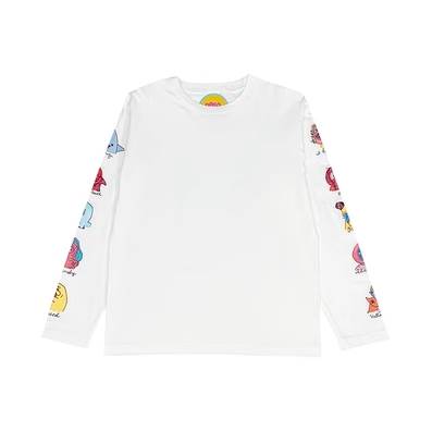 トップス Tシャツ カットソー 長袖 クルーネック 襟なし オーバーサイズ 萌袖 送料無料 個性的 S M L XL かわいい 大人可愛い きれいめ シンプル カジュアル 大人 上品 おしゃれ 大人女子 こなれ感 モダン ラフ ボーイッシュ メンズライク ロンT プリント 春 秋 レディース