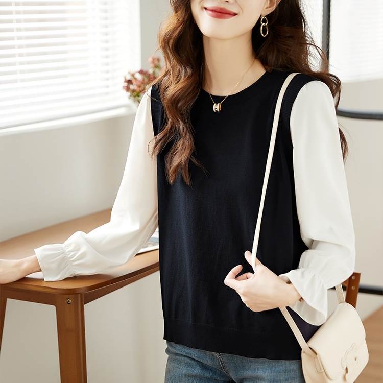 トップスブラウスニットソーレギュラ...