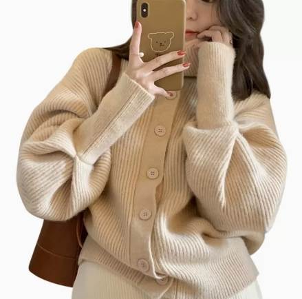 トップスニットセーター大きいサイズ...