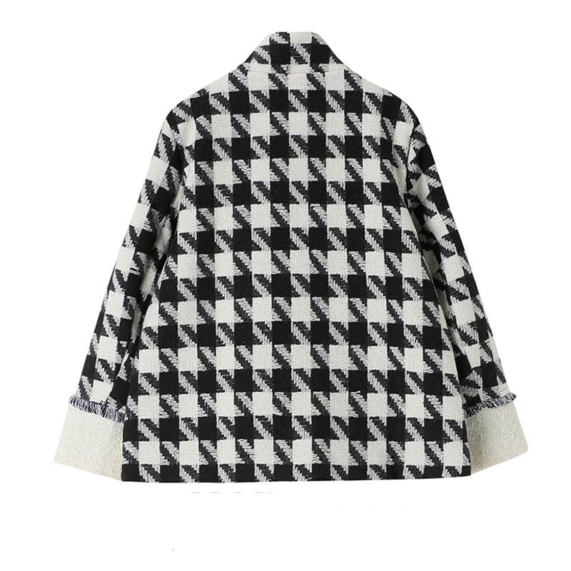 アウター プルオーバー 上着 コート スタンドカラーコート ハイネック 長袖 ワイド ビッグシルエット オーバーサイズ 前開き ツイード キュート かわいい 大人可愛い 大人っぽい 大人女子 カジュアル こなれ感 ラフ ルーズ モダン アウター 抜け感 S M L 送料無料 個性的