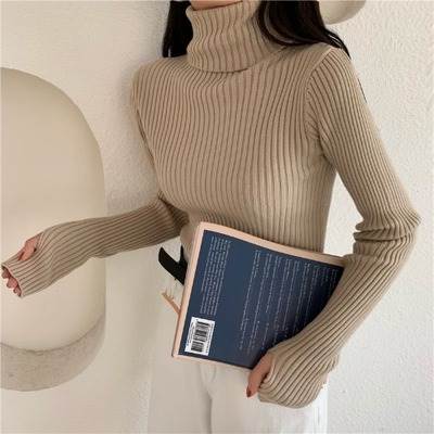 トップス ニットソー セーター リブニット 長袖 ハイネック タートルネック ストレート 伸縮 かわいい 大人可愛い きれいめ シンプル 大人 上品 おしゃれ 大人女子 こなれ感 ラフ エレガント モダン モノトーン 大人カラー 無地 トップス 秋 冬 ワンサイズ 送料無料 個性的