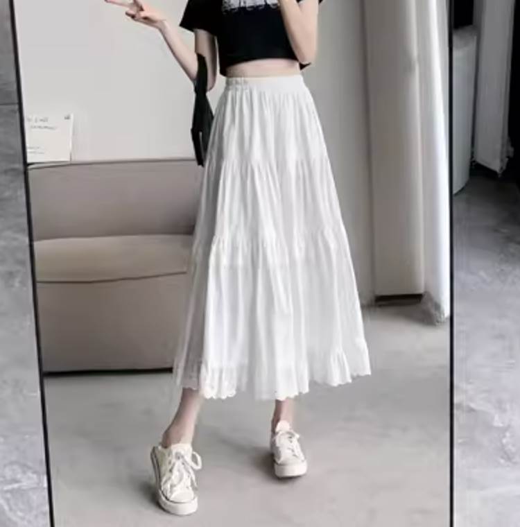 スカートロングスカートフレアスカー...