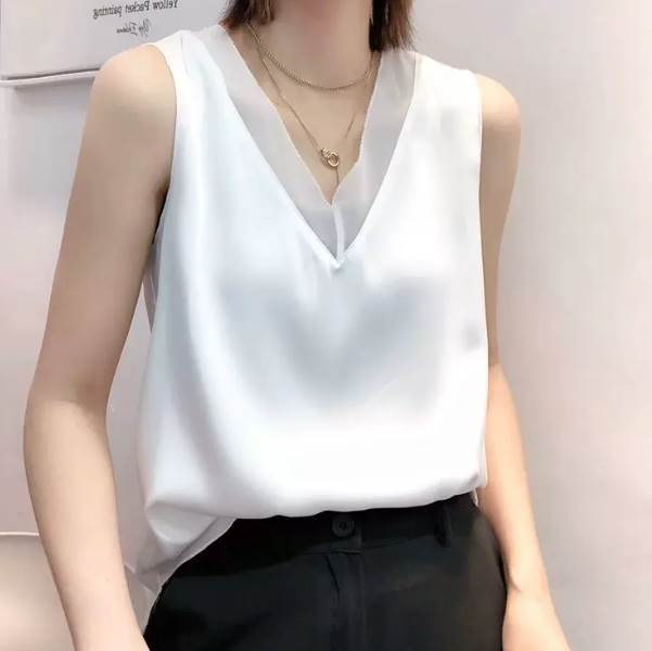 乐天商城 - トップス カットソー 袖あり ノースリーブ Vネック 美ライン S M L XL 2XL 3XL 4XL 5XLニュアンス カラバリ かわいい 大人可愛い きれいめ シンプル カジュアル 上品 おしゃれ 大人女子 こなれ感 ラブリー キュート ガーリー トップス 送料無料 個性的 エレガント モダン