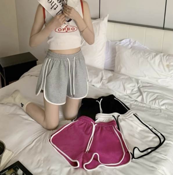 Rakuten - ボトムス ショートパンツ ショート丈 美ライン ニュアンス M L XL 2XL 3XL ラインデザイン ウエストゴム 伸縮性 カラバリ かわいい 大人可愛い きれいめ シンプル カジュアル 大人 上品 おしゃれ 送料無料 個性的 大人女子 こなれ感 ボトムス ラブリー キュート ガーリー