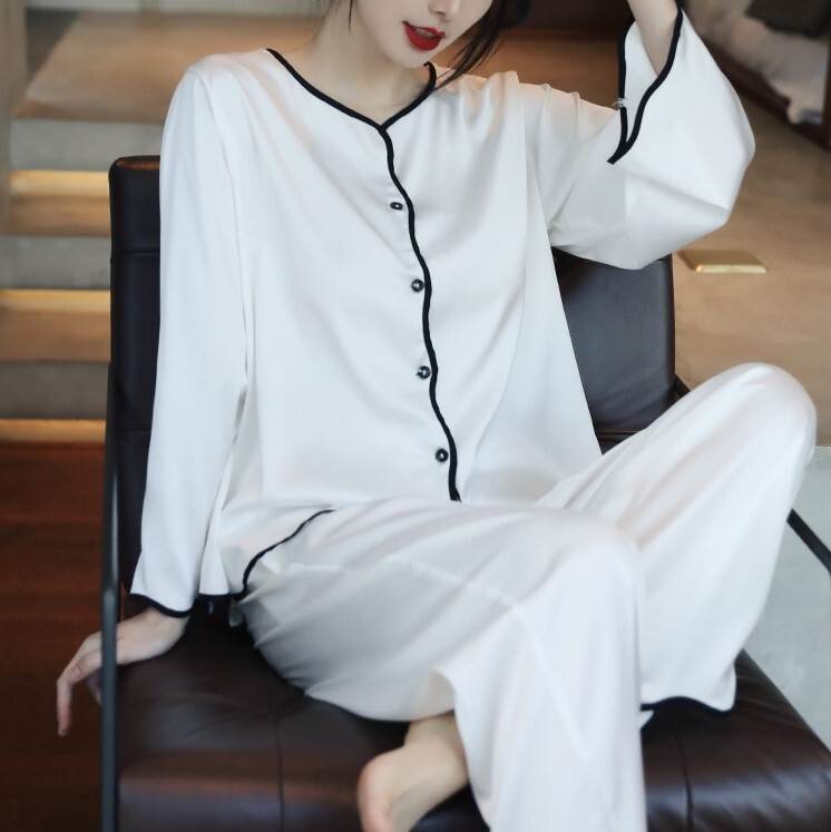 乐天商城 - パジャマ セットアップ 2点セット ルームウェア パジャマ パンツ シャツ M L XL 美ライン ニュアンス レース 伸縮性 モダール カラバリ かわいい 大人可愛い きれいめ シンプル カジュアル おしゃれ 大人女子 送料無料 個性的 パジャマ こなれ感 ラブリー キュート ガーリー