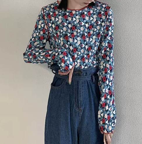 乐天商城 - トップス カットソー 長袖 クルーネック デザイン トリム 伸縮性 カラバリ ロマンチック S M L XL 2XL かわいい 大人可愛い きれいめ シンプル カジュアル おしゃれ 大人女子 こなれ感 ラブリー キュート ガーリー 送料無料 個性的 トップス エレガント モダン 主役級 存在感