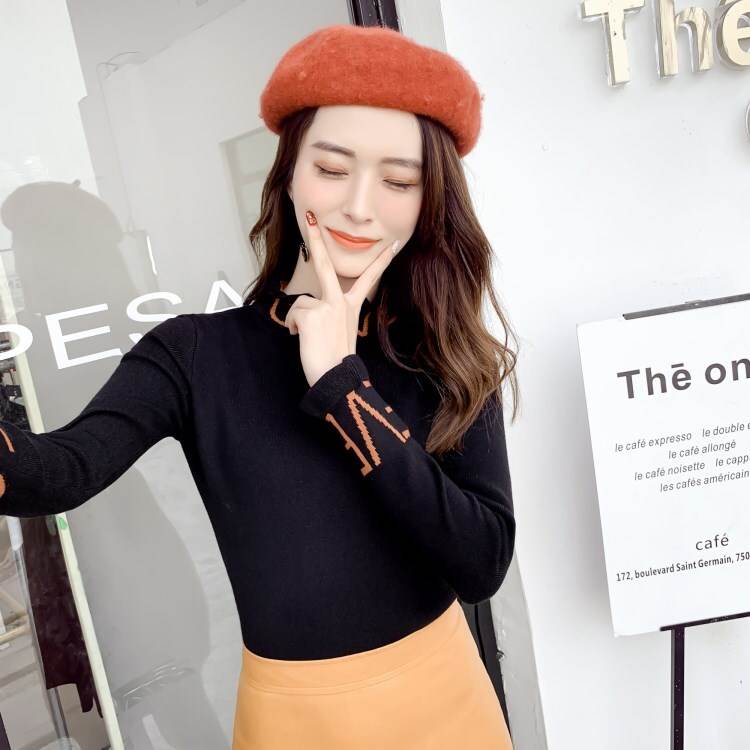 乐天商城 - カットソー セーター ニット トップス プルオーバー 送料無料 長袖 スタンドカラー レディース かわいい 大人可愛い きれいめ 上品 こなれ感 シンプル カジュアル 主役級 存在感 個性的 ガーリー デート お出かけ S M L XL カットソー ホワイト ブラック ベージュ イエロー