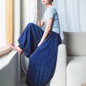 サルエルパンツボトムスイージー送料...