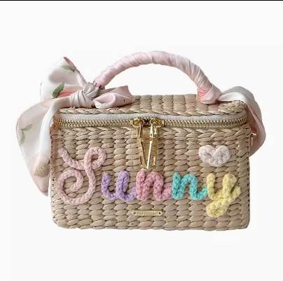Handbag Type - トートバッグ カバン かご 手持ち ハンド バスケット 送料無料 ファスナー リボン レディース かわいい 大人可愛い きれいめ 上品 こなれ感 シンプル カジュアル 主役級 存在感 個性的 ナチュラル コーデ フェミニン デート お出かけ トートバッグ ベージュ フリーサイズ
