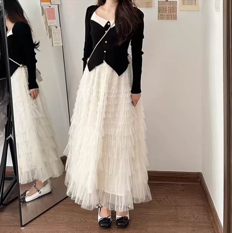 乐天商城 - スカート ミモレ丈 ロング丈 チュール 送料無料 Aライン フレア レディース かわいい 大人可愛い きれいめ 上品 こなれ感 シンプル カジュアル 主役級 存在感 個性的 フェミニン デート お出かけ M L XL 2XL スカート ホワイト クリーム ブラック ブラウン ピンク グレー