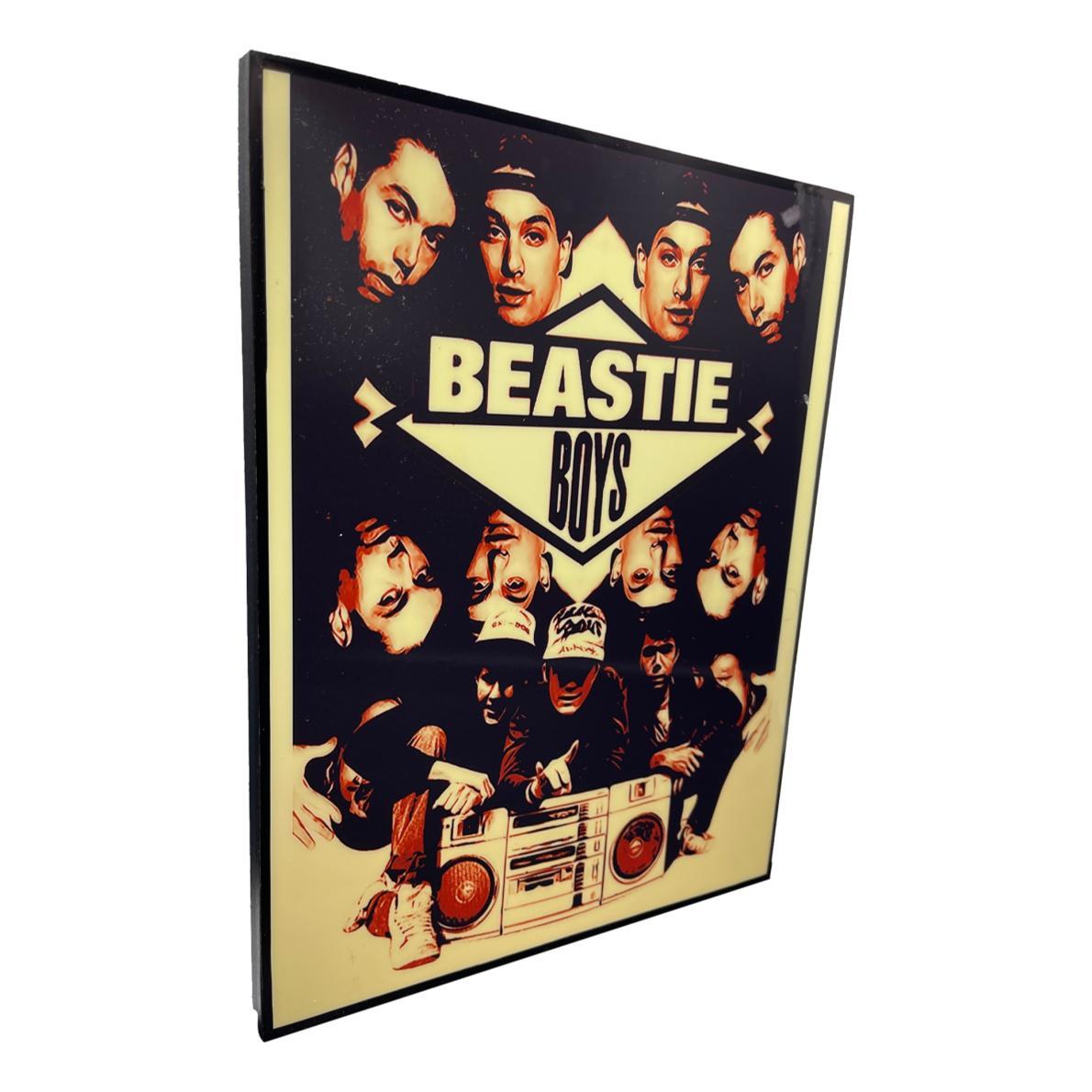 【送料無料】ビースティ ボーイズ Beastie Boys ビースティ ボーイズ アートパネル 壁掛け 据え置き 壁掛けフック付き アーティスト POPパネル インテリア アートフレーム ポスター cool クール 面白い かっこいい アート 雑貨 カフェ リビング 額付き 額縁 オシャレ