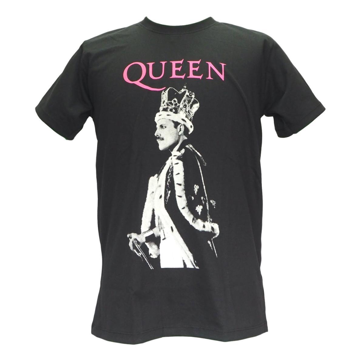 『送料無料』 クイーン Queen フレディマーキュリー Freddie Mercury プリントTシャツ 映画 バンドTシャツ ロックTシャツ ペアTシャツ 半袖 レディース メンズ ユニセックス ロックバンド おしゃれ な かっこいい パロディ お揃いコーデ おそろい ペアルック カップル