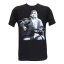 『送料無料』 Nirvana ニルヴァーナ カート コバーン Kurt Cobain ホワイト プリントTシャツ バンドTシャツ レディース メンズ カートコバーン ロックTシャツ ミュージックTシャツ