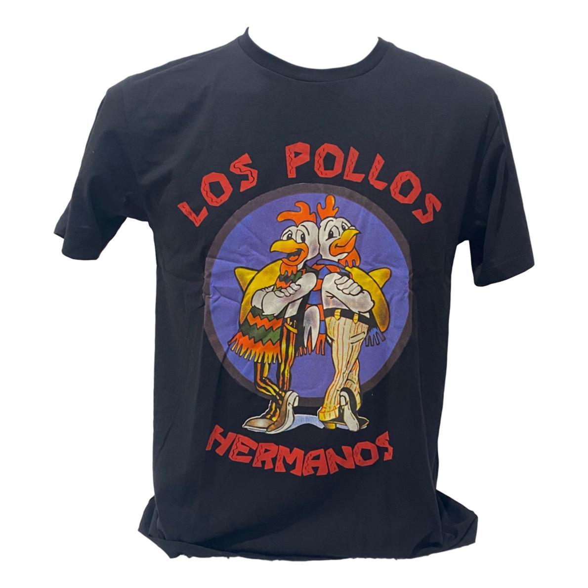 『送料無料』 ブレイキングバッド 黒 Los Pollos ガス フリング ハイゼンベルグ プリントTシャツ ブラック プリント セレクトTシャツ ユニセックス 面白い デザイン 誕生日 プレゼント 彼氏 ギフトバッグ 袋 贈り物 海外ドラマ アルバカーキ ウォルター ホワイト