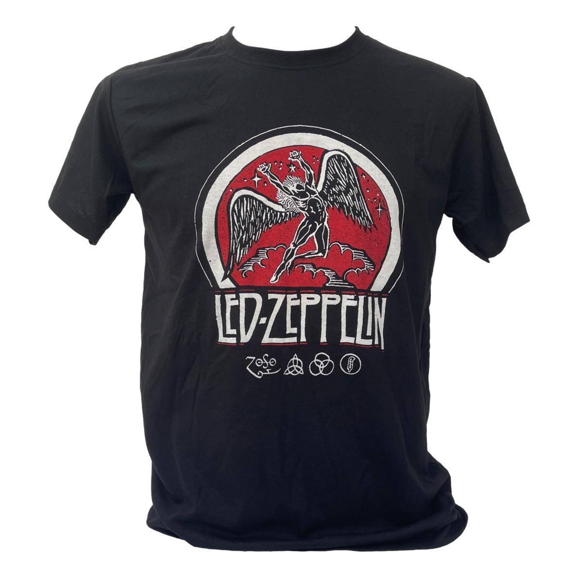 楽天alice alice 楽天市場店【送料無料】 レッド・ツェッペリン Led Zeppelin プリントTシャツ ムービーTシャツ バンドTシャツ メンズ レディース ユニセックス レッド ツェッペリン