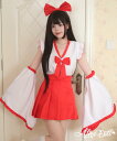 コスプレ 巫女 可愛い 巫女コスチューム 和ロリ ロリィタ ショート丈 和装忍者 着物 和服 時代劇 舞台 アニメ ハロウィン イベント 仮装 学園祭 大人 コスチューム セクシー 衣装 レディース 新入荷