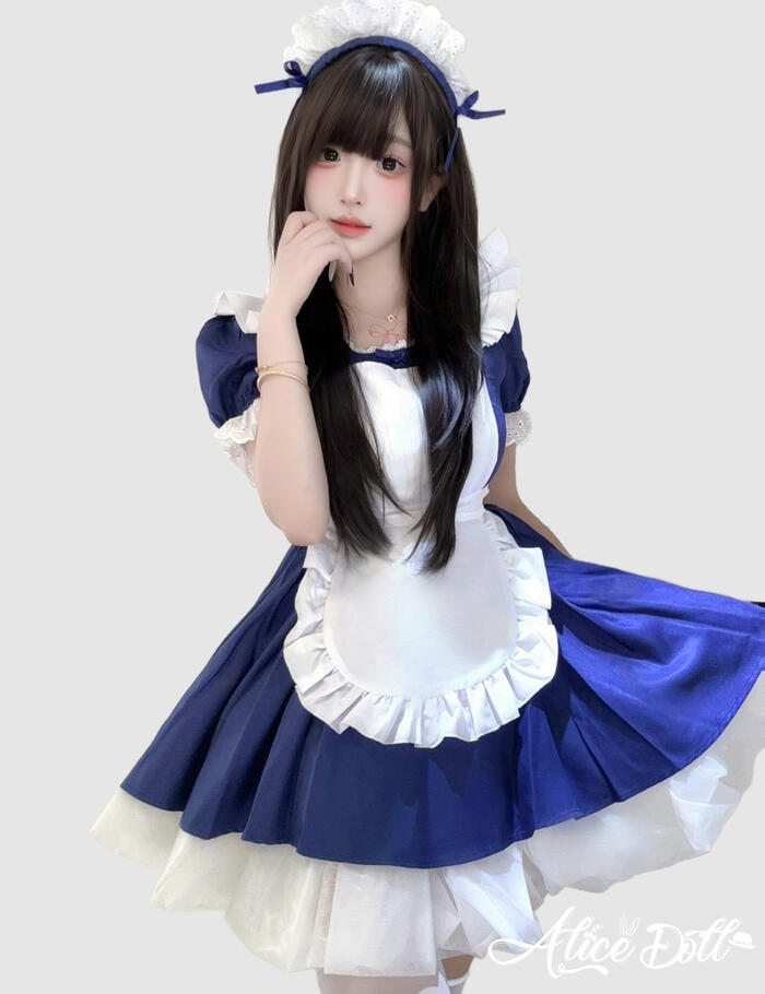 コスプレ メイド服 メイド ゆめかわいい ワンピース エプロン カチューシャ 半袖 ミニ丈 ミニスカ セクシー ドレス メイドカフェ 清楚 エレガント レディース かわいい 衣装 女の子 メイド喫茶 飲食店 コスチューム パーティー イベント 新入荷