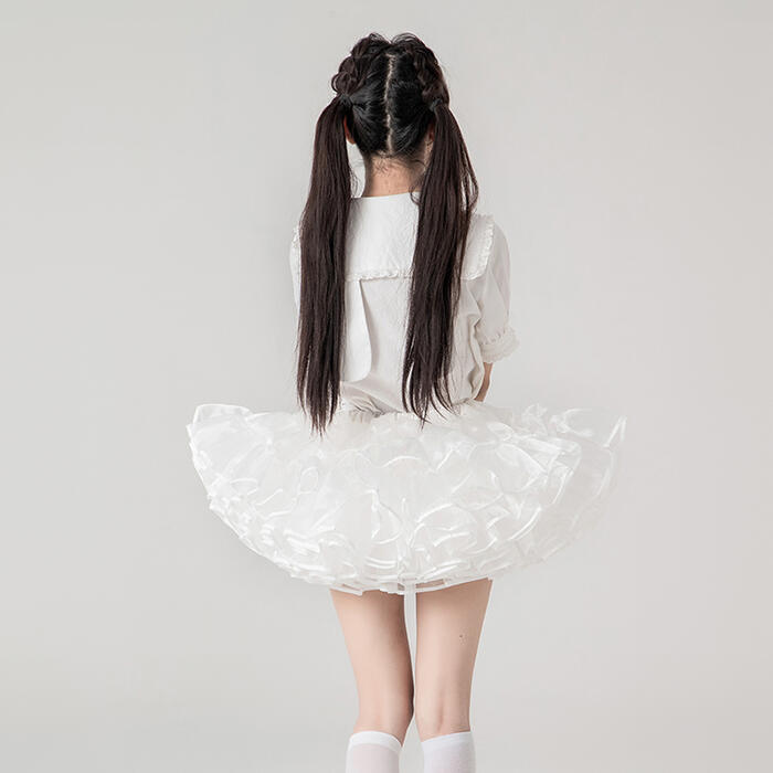 パニエ ロリータ 超ボリューム ミニ丈 25cm丈 コスプレ ダンス パニエ ロリータ 超ボリューム ミニ丈 25cm丈 コスプレ ダンス