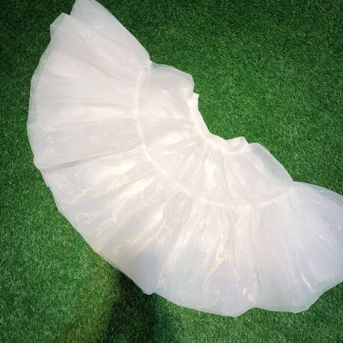 即納 送料無料 パニエ ロリータ 40cm ミニ ワイヤーなし コスプレ ダンス バレエ ...