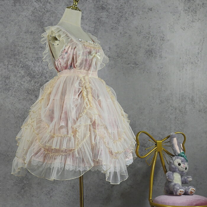 ���꡼�� �����С��������� ���ץ��� ���90cm �ڤ䤫 �������㥹 2WAY �ե�� ���塼�륹������ �ɥ쥹 ���襤�� �������ȥ��С� ���ץ��󥹥����� ������� ���饷���� �����å� �դ��� �ۥ磻�� ������ �֥�å� ������ơ��� ���塼�륹������Lolita �ť���