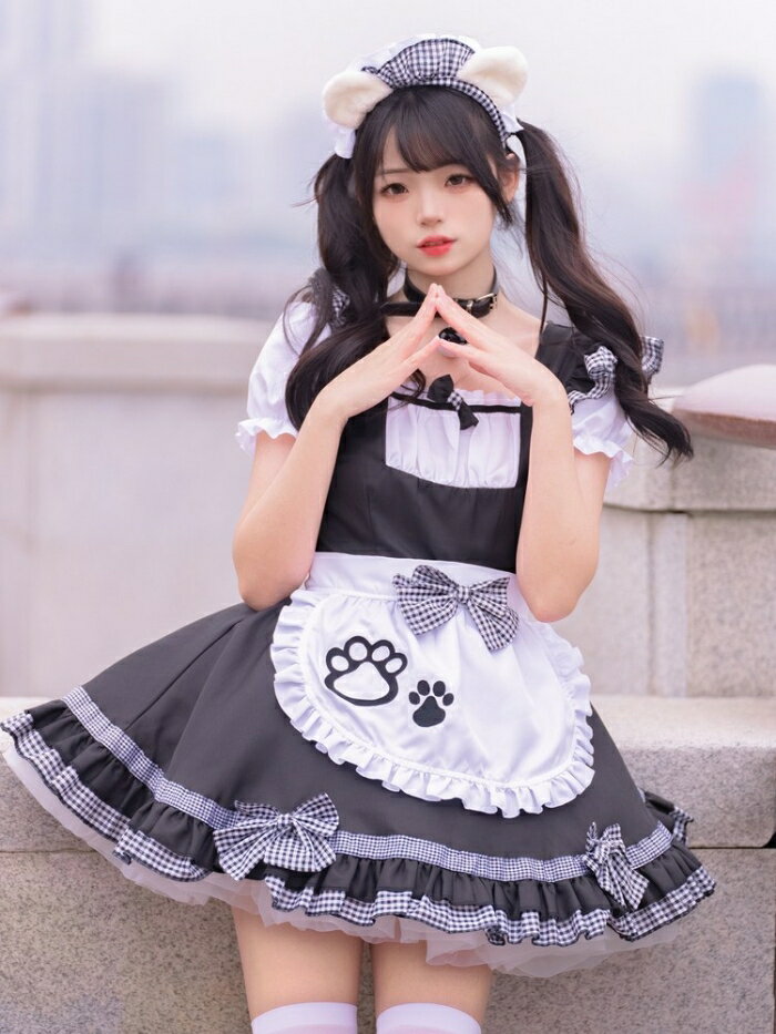 楽天市場】メイド服 猫(柄チェック)の通販 楽天市場】メイド服 猫(柄チェック)の通販