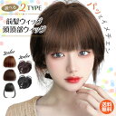 *7/1迄15%OFFクーポン*【1年保証】前髪ウィッグ 自然 かわいい 重めバング サイドあり 触覚 部分ウィッグ 頭頂部 つむじ ヘアピース 自然 薄毛 白...