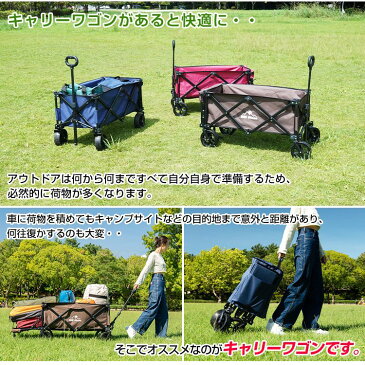 【1年保証】折りたたみ キャリーカート シート二重構造 収納袋付き おすすめ アウトドア 用品 キャンプ 雑貨 キャリーワゴン 80kg 4輪 大容量 防水 頑丈 レジャー 庭 運動会 ad053 ギフト 防災 避難用 おうちキャンプ ベランピング