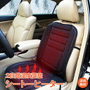 ＼4/20限定11%OFFクーポン／【1年保証】カーシートヒーター ホット カー シート ヒーター カバー あったか 冬 12v 車 後付け 運転席 専用 助手席 車便利 グッズ 車用品シートカバー カーシート ホット スイッチ カー用品 暖房器具 シガーソケット 車載用 冬 e020