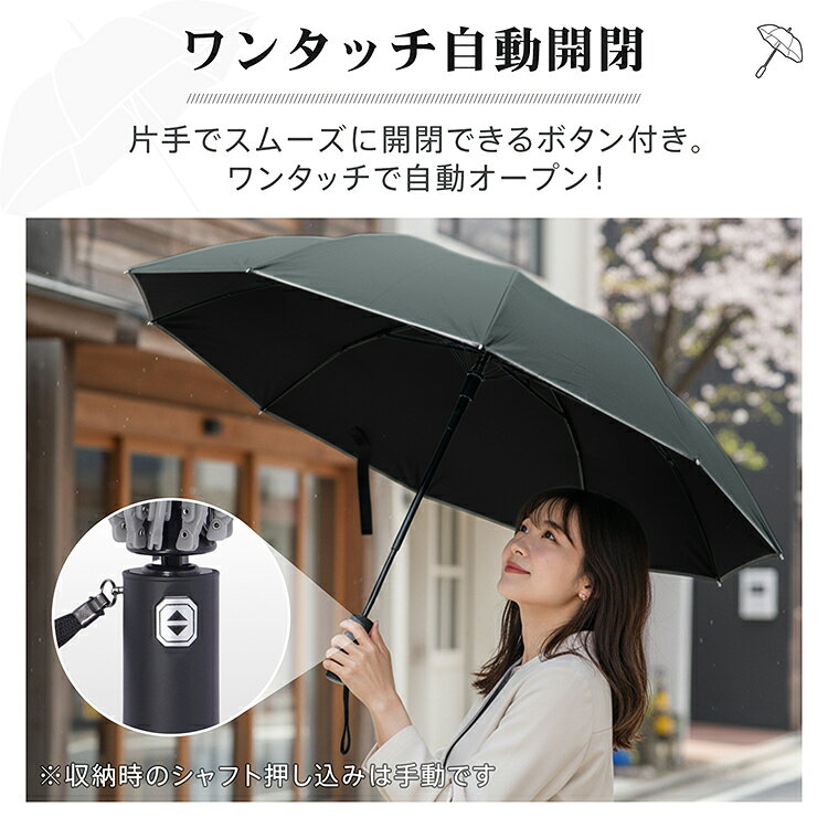 ＼赤字覚悟★半額CP／【送料無料】折りたたみ式逆さ傘 自動開閉 逆さ傘 ワンタッチ...