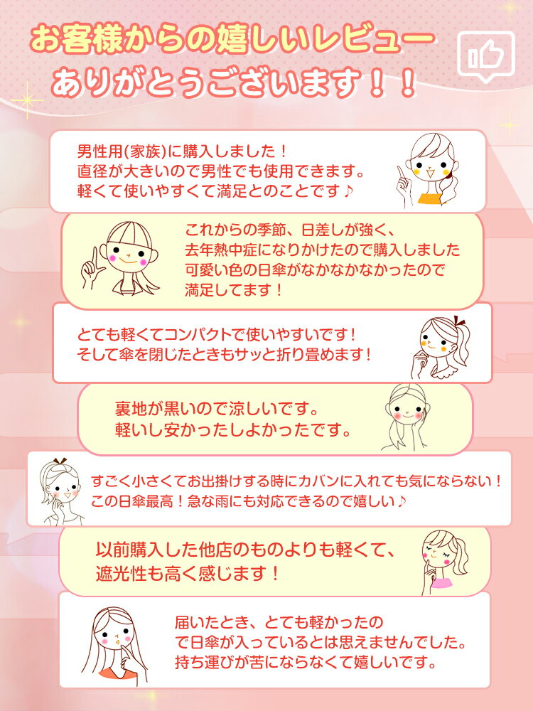 日傘 折りたたみ傘 メンズのイメージ