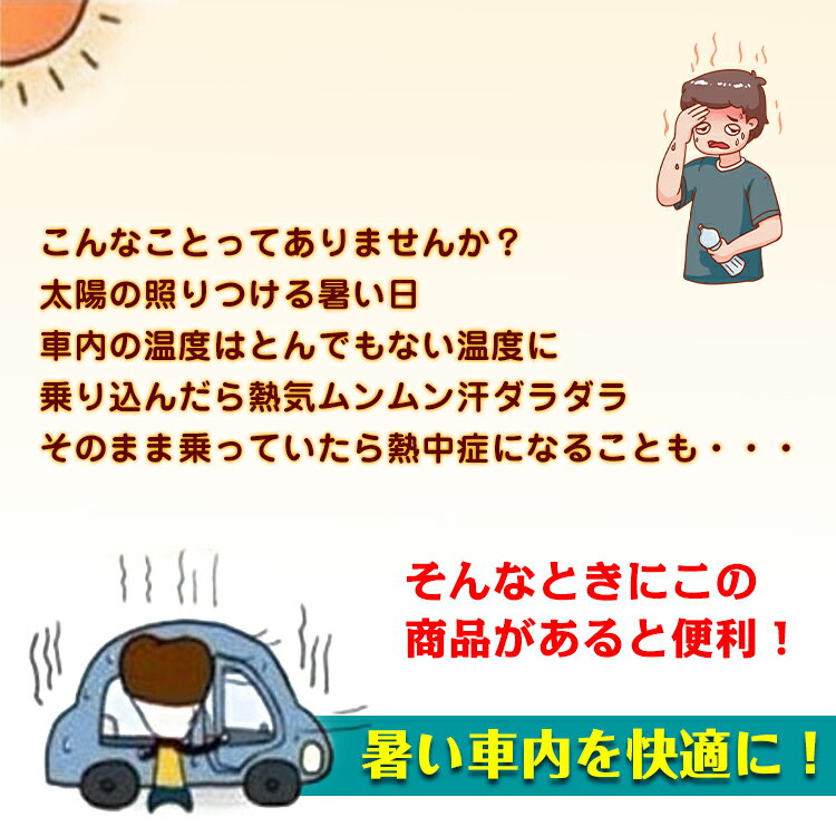 ＼スーパーSALE中12%OFFクーポン／【1年保証】車用 換気扇 扇風機 車便利 グッズ 車用品 ひんやり 夏 暑さ対策 涼しい 冷却 太陽光パネル搭載 ミニ サーキュレーター ダブル ソーラーファン 充電 バッテリー搭載 温度計付き 排熱 配線不要 運動会 sl025 ギフト