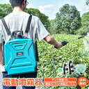 *マラソン限定99%OFFcp*【1年保証】噴霧器 電動 充電式 背負い式 バッテリー式 充電器付 USB充電 コードレス 12L ノズル4種付 除草剤 農薬 園芸 消毒 洗車 肩パッド 軽量 1.85kg 静音 飛散防止カバー sg204