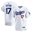 正規品 MLB 大谷翔平 ドジャース Los Angeles Dodgers Nike White Home Limited Player Jersey ユニフォーム レプリカ