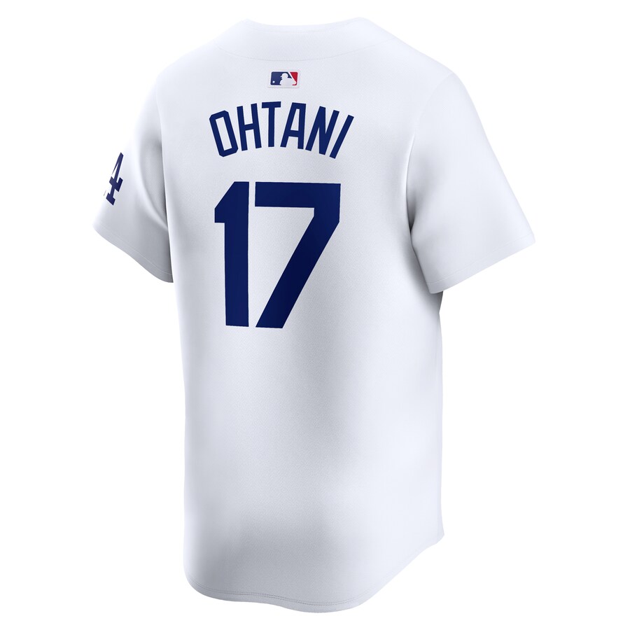 【10日店内最大P20倍】 正規品 MLB 大谷翔平 ドジャース Los Angeles Dodgers Nike White Home Limited Player Jersey ユニフォーム レプリカ シャツ 3