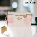 COACH コーチ マルチファンクション カード ケース フローラル プリント