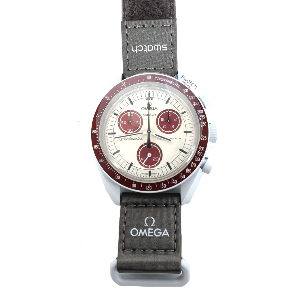 【10日店内最大P20倍】 OMEGA × SWATCH オメガ スウォッチ ミッション 腕時計 SWATCH OMEGA MOONSWATCH Pluto プルート 冥王星 コラボ 防水 メンズ レディース 保証付き