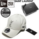  ニューエラ イヴサンローラン 帽子 キャップ コラボ コラボキャップ NEW ERA YSL MONOGRAM CAP Saint Laurent ID687687YCL369248 モノグラムキャップ ブランドキャップ ハイ ブランド