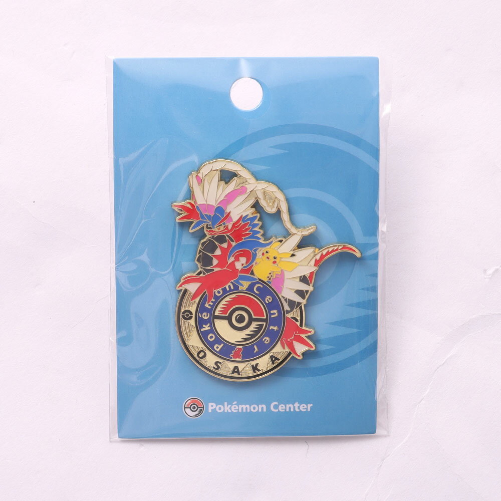 ポケモンセンター オオサカ限定 ロゴピンズ コライドン ピンバッジ ポケモン pokemoncenter pokemon ポケットモンスター 大阪 かわいい 可愛い グッズ
