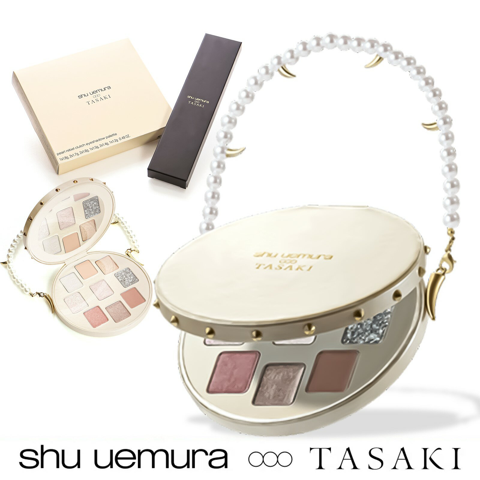 shu uemura パール レベル クラッチ アイシャドー パレット セット シュウウエムラ クリスマスコフレ 2024 コフレのサムネイル