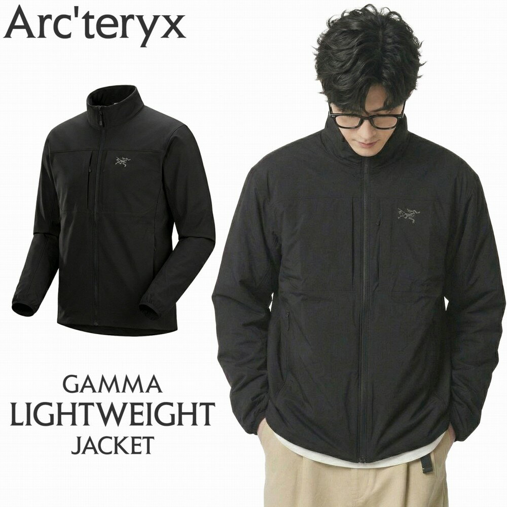 樂天商城 - ARC'TERYX アークテリクス GAMMA LIGHTWEIGHT JACKET Men`s Black X000009141 L XL ARCTERYX ガンマ ライトウェイト 軽量 シェルジャケット 紫外線防止指数UPF50+ 撥水 防風 ジャケット おしゃれ アウトドア ブランド